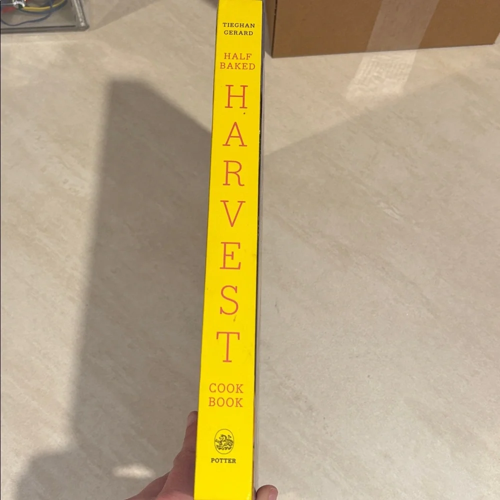 Half Baked Harvest Cookbook by Tieghan Gerard Dark Gray Hard Cover EUC